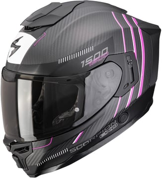 Scorpion EXO-1500 AIR Carbon Zity Matt Black/Pink