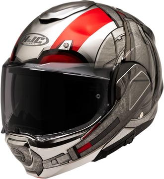 HJC F100 Ant-Man Grey/Red 831