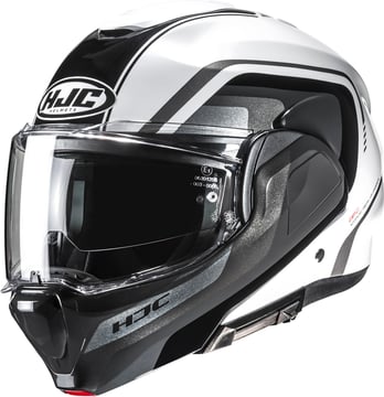 HJC F100 Reff White/Black 210