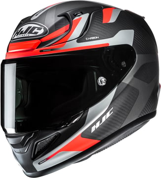 HJC RPHA-12 Carbon Xentra Black/Orange 183