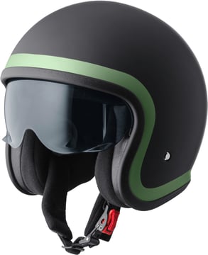 GMS Ride Matt Black/Darkgreen