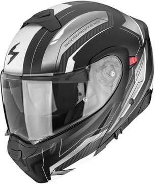 Scorpion EXO-930 EVO Space Matt Black/Silver/White