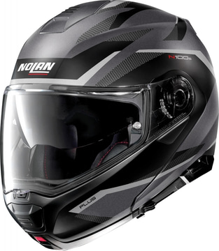 Nolan N100-5 Plus Overland N-Com Flat Lava Grey 31