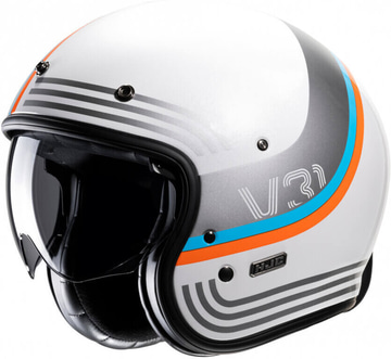HJC V31 Byron White/Grey 285