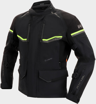 Richa Atlantic 2 GTX Jacket Black/Fluo Yellow 650