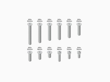 Quad Lock Replacement Screw Set