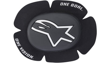 Alpinestars GP Sport Evo Knee Slider Black White 12