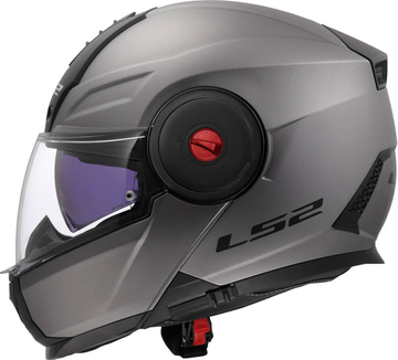 LS2 FF902 Scope II Solid Matt Titanium