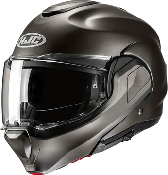 HJC F100 Semi Flat Titanium 818