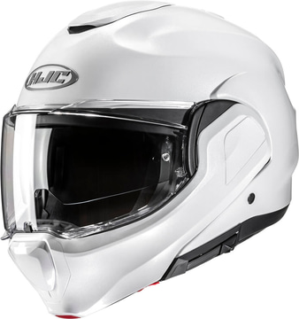 HJC F100 Pearl White 202