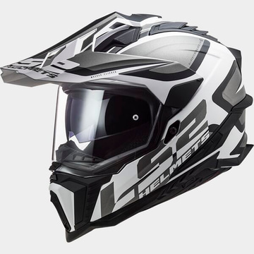 LS2 MX701 Explorer Alter Matt Black White