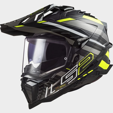 LS2 MX701 Explorer Carbon Frontier II Orange - Worldwide Shipping!