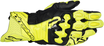 Alpinestars GP Plus R V3 Leather Gloves Yellow Fluo Black 551