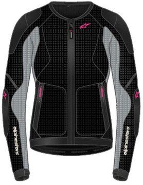 Alpinestars Stella Troop-Air Jacket Black Ash Gray Pink Fluo 1465