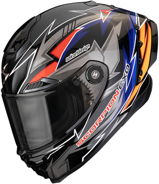 Scorpion EXO-RACE AIR Kobra Black/Red - Worldwide Shipping!