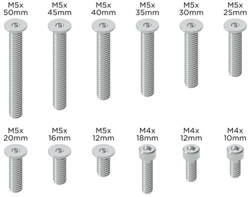 Quad Lock Replacement Screw Set