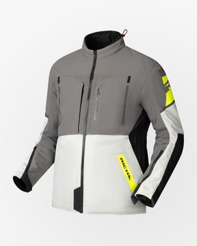 Richa Orion GTX Jacket Grey/Yellow Fluo