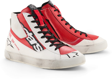 Alpinestars Stated Flair Shoes White/Bright Red