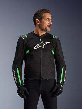 Alpinestars T-Sps Air V2 Jacket Black/Fluo Green