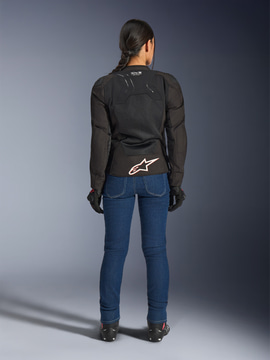 Alpinestars Stella Smx Air Jacket Black/White/Red Fluo