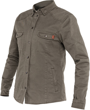 John Doe Motoshirt Women Jacket Olive