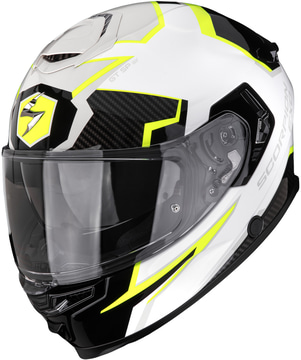 Scorpion EXO-GT SP AIR Atlas White/Black/Neon Yellow