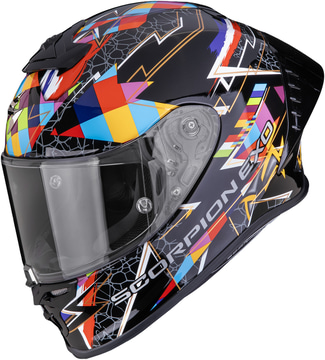 Scorpion EXO-R1 EVO II AIR Pouls Black/Multicolor