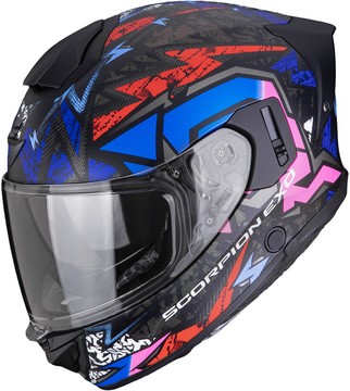Scorpion EXO-530 AIR Meteor Matt Black/Pink