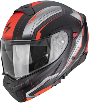 Scorpion EXO-930 EVO Space Matt Black/Silver/Red