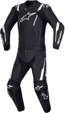 Alpinestars Missile V3 Leather Suit 2 PC Black/White 12