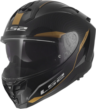 LS2 FF817 Challenger II Nitro Black Grey - Worldwide Shipping!