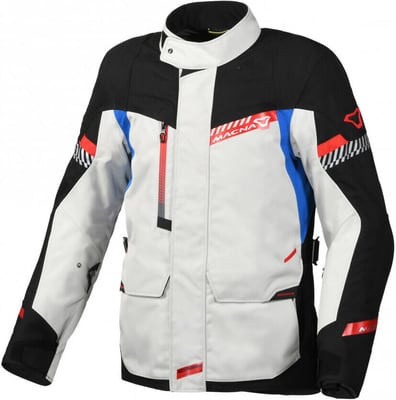 Macna Aspire Jacket Grey/Blue 815