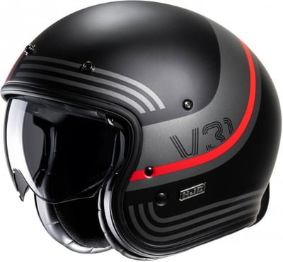 HJC V31 Byron Black/Red 813