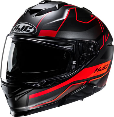 HJC i71 Iorix Black/Red