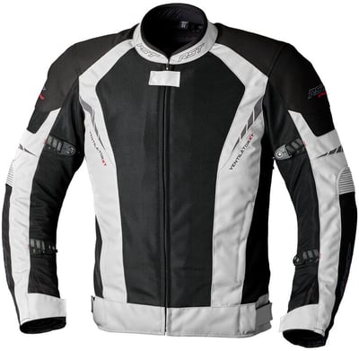 RST RST textile Ventilator-XT CE Men Jacket Black/Silver