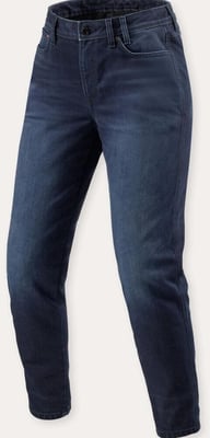 REV'IT Harper Tapered Ladies Jeans Dark Blue Used