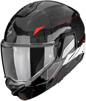 Scorpion EXO-Tech II Carbon Viator Black/White/Red