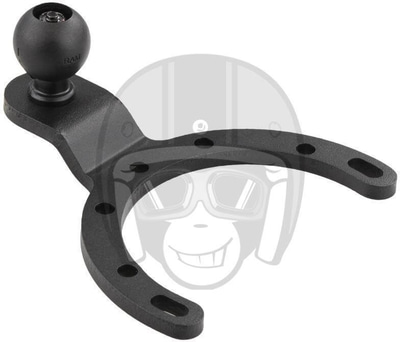 RAM Tank Base With 1" Ball Large