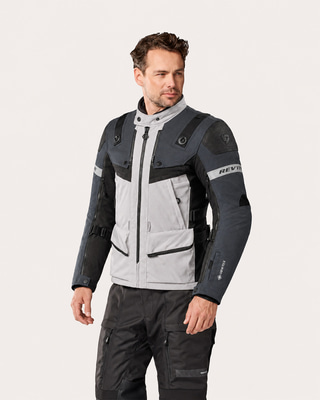 REV'IT Defender 3 GTX Jacket Silver/Antracite