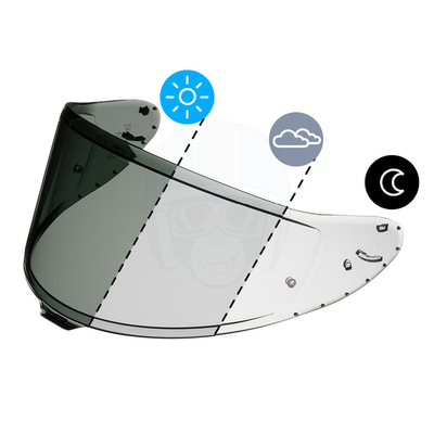 Shoei NXR 2 / X-SPR (CWR-F2PN) Photochromic Visor Shoei NXR 2 / X-SPR (CWR-F2PN) Photochromic Visor