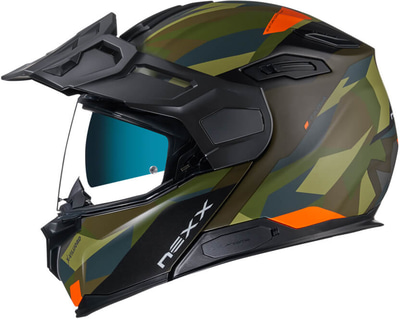NEXX X.VILIJORD Taiga Green/Orange Matt