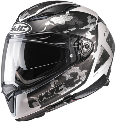 HJC F70 Katra White/Black 210