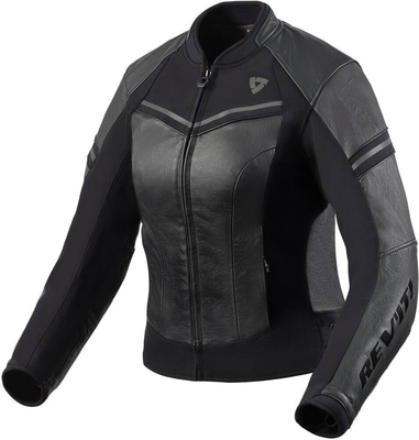 REV'IT Median Ladies Jacket Black/Anthracite