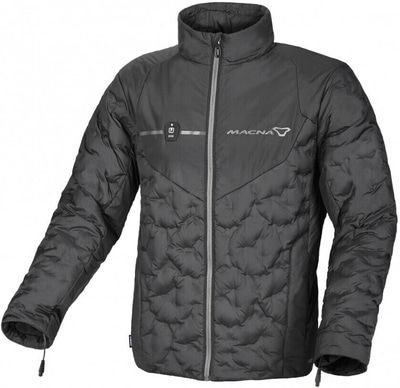 Macna Ascent Heated Jacket Black