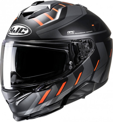 HJC i71 Simo Black/Orange 813
