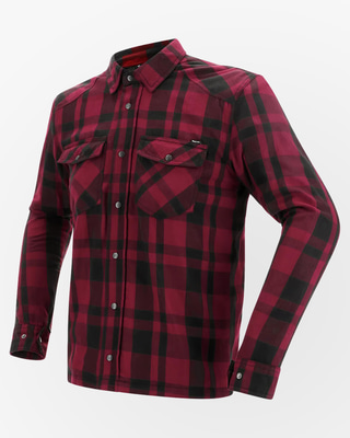 Richa Forest Shirt Black/Burgundy 1200