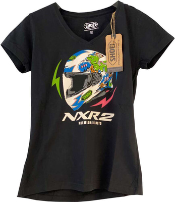 Shoei T-Shirt NXR2 MURAL BLACK - WOMAN NXR2 Mural Black Woman