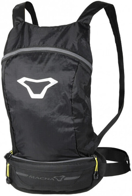 Macna Hipbag Foldable Backpack Black Macna Hipbag Foldable Backpack Black