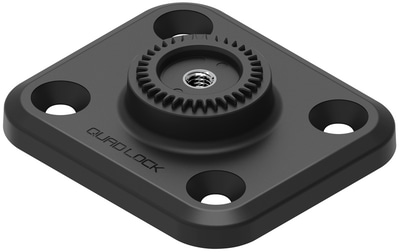 Quad Lock 360 4 Holes Rectangle Base Quad Lock 360 4 Holes Rectangle Base