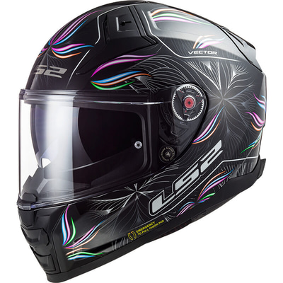 LS2 FF811 Vector II Tropical Black White 06
